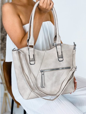Dámska sivá kabelka s remienkom Aurora
