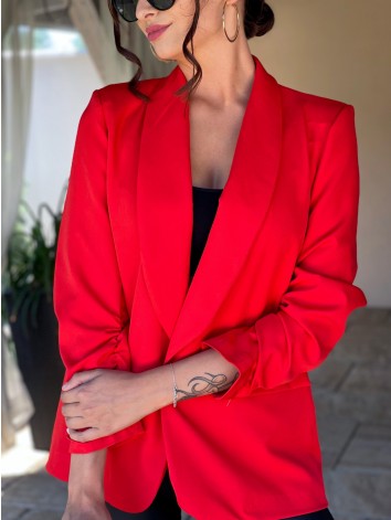 Dámske červené sako Morella