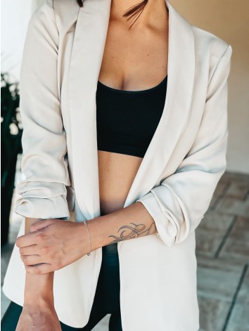 Dámske elegantné sako - béžové