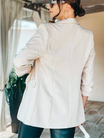 Dámske elegantné sako - béžové