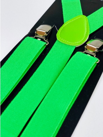 Pánske neónovo zelené traky Mozar