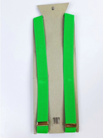 Pánske neónovo zelené traky Mozar