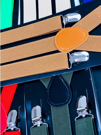 Pánske neónovo zelené traky Mozar