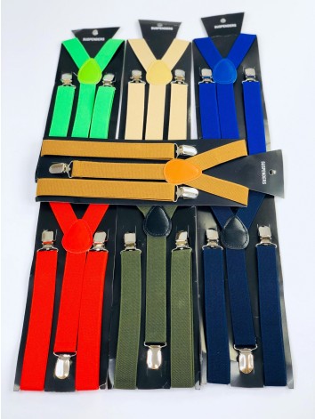 Pánske neónovo zelené traky Mozar