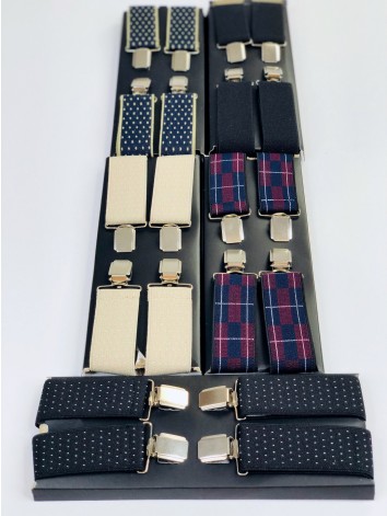 Čierne pánske traky