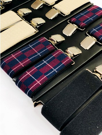 Čierne pánske traky