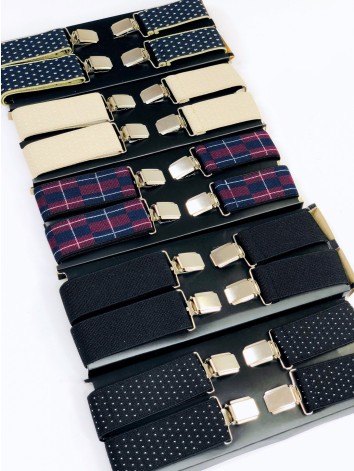 Čierne pánske traky