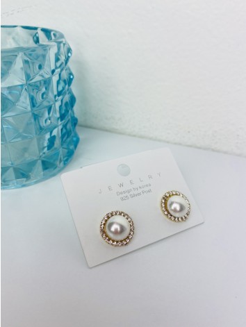 Dámske perlové náušnice Ginyn