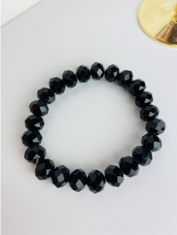 Dámsky čierny náramok