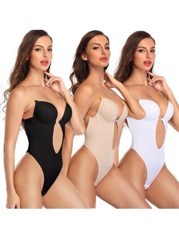 Béžové sťahovacie a tvarujúce spodné prádlo - body MERY