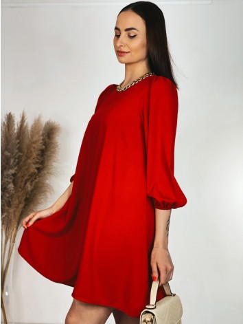 Dámske červené šaty OLA