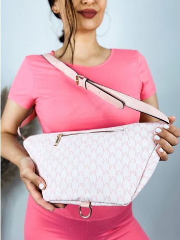 Dámska mega veľká ružová ľadvinka MK