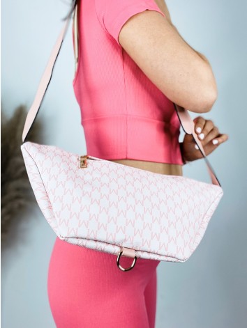 Dámska mega veľká ružová ľadvinka MK