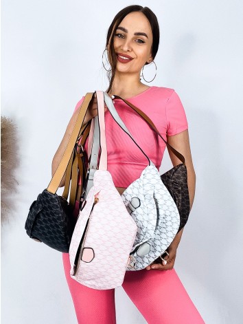 Dámska mega veľká ružová ľadvinka MK