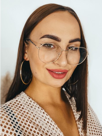 Dámske zlaté okuliare MELA