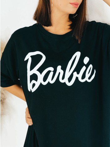 BARBIE dámske čierne tričkové šaty