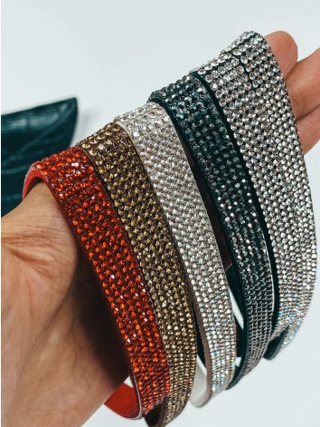 Dámsky biely choker