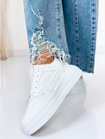 Dámske široké svetlo modré rifle Fergia