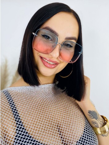 Dámske modré slnečné okuliare