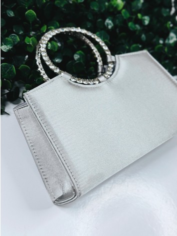 Dámska elegantná spoločenská kabelka s kamienkami Lelia