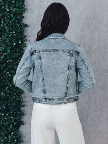 Dámska modrá džínsová bunda Amela