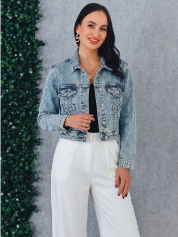 Dámska modrá džínsová bunda Amela