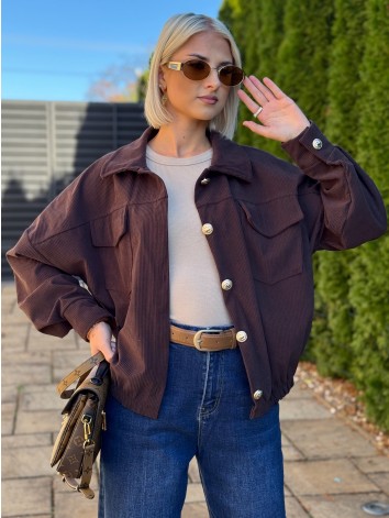 Dámske modré baggy rifle s opaskom Elis