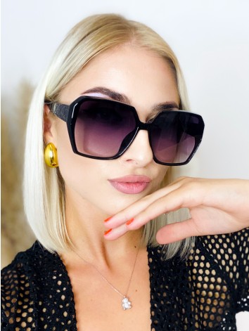 Dámske čierne slnečné okuliare Zoe