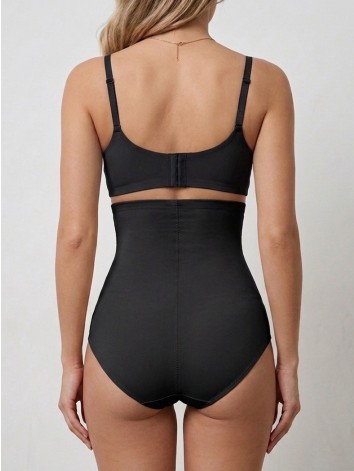 Dámske čierne sťahovacie prádlo s vysokým pásom