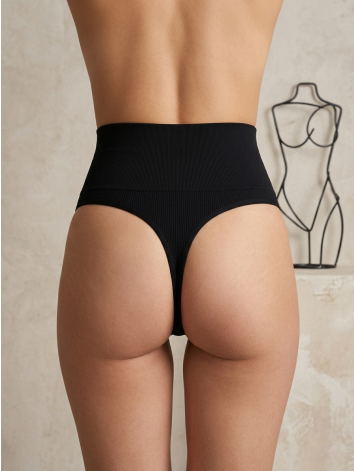 Dámske čierne sťahovacie spodné prádlo