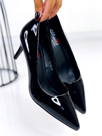 Dámske elegantné čierne lodičky