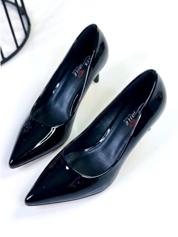 Dámske elegantné čierne lodičky