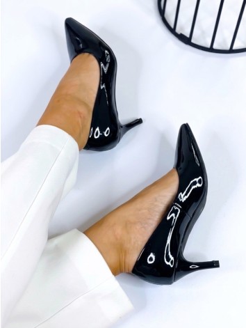 Dámske elegantné čierne lodičky