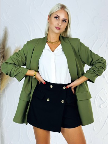 Dámske khaki zelené sako Morella