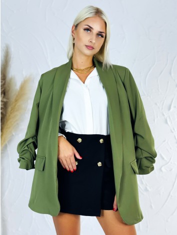 Dámske khaki zelené sako Morella