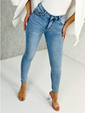 Dámske slim PUSH-up rifle s vysokým pásom Orila