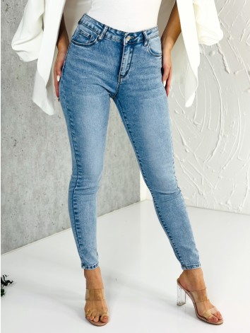 Dámske slim PUSH-up rifle s vysokým pásom Orila