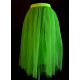 Tylová sukňa - zelená