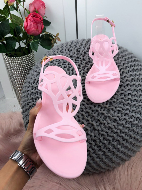 Dámske ružové sandálky Patricia