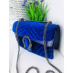 Dámska modrá kabelka 