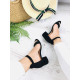 Čierne dámske sandálky Rachel