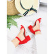 Červené dámske sandálky Rachel