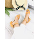 Žlto-oranžové sandálky Rachel