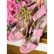 Dámske ružové sandálky Rich
