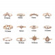 Set dámskych prsteňov 
