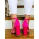 Dámske ružové sandálky Tera