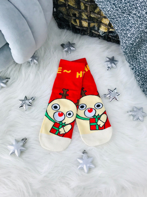 Ponožky s vianočným motívom 2