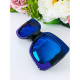 Dámske modré slnečné okuliare s polarizačným filtrom