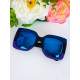 Dámske modré slnečné okuliare s polarizačným filtrom