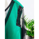 Dámske zelené spoločenské šaty Kosa